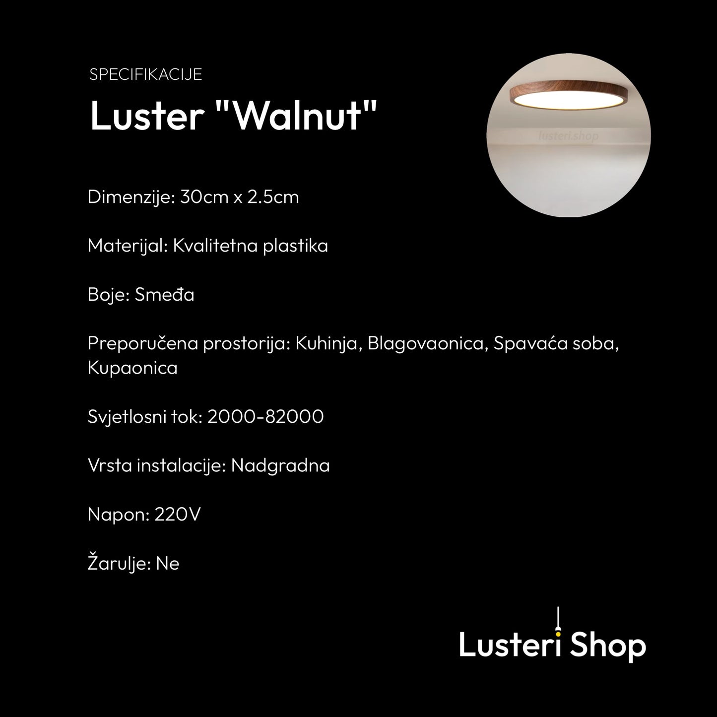 Luster "Walnut"